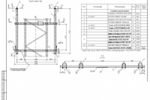 Конструкция трубостойки(КМ)