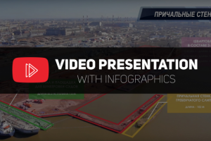 Видео презентация с графикой и 3d  трекингом