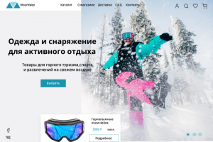 Разработка интернет-магазина спортивных товаров