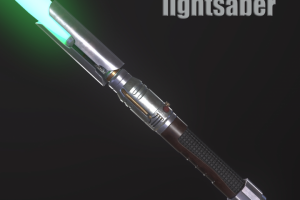 Jedi consul's lightsaber
