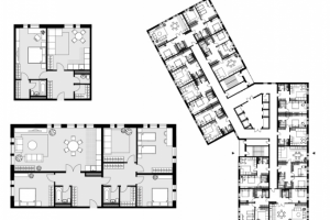 Планировка квартир.