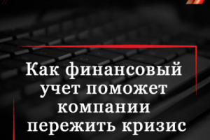 Как финансовый учет поможет компании пережить кризис