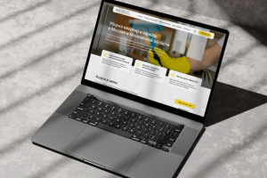 Landing для клининг службы