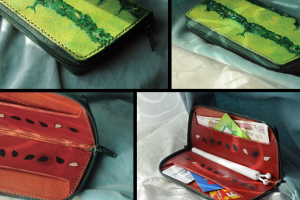 арбузный кошелек