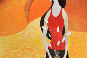 дама с кувшином