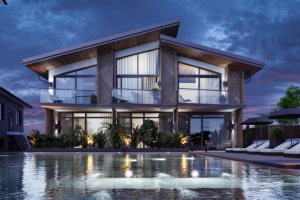 Проектирование и визуализация гостевых домов при гостинице