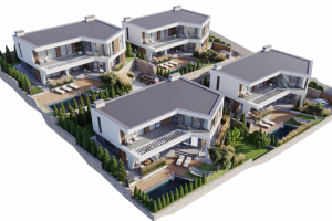 Визуализация домов в современном стиле