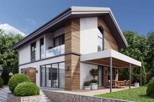 Проект дома и участка в Адербиевки