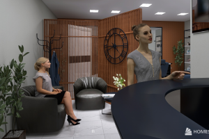 Дизайн проект Салон красоты