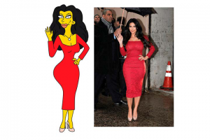 Портрет в стиле Симпсонов