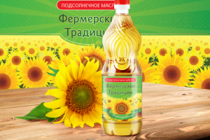 Этикетка растительного масла