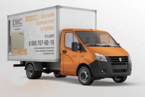 Реклама на грузовике