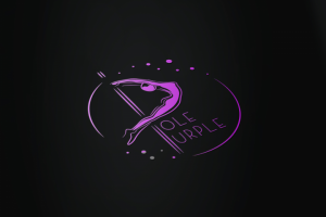 Логотип для школы танцев Pole Purple