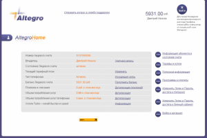 Cистема биллинга и личных кабинетов