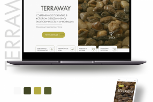 Сайт для компании по дорожному покрытию