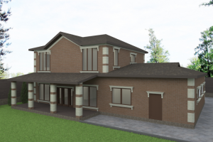 3д визуализация фасадов