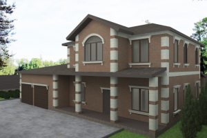 3д визуализация фасадов