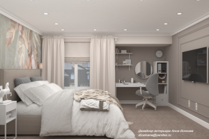 Спальня в квартире США