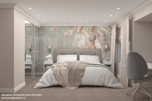 Спальня в квартире США