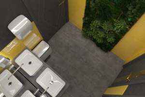 Санузел в караоке баре