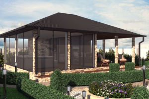 Дизайн проект беседки