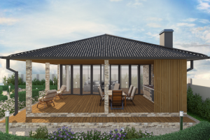 Дизайн проект беседки