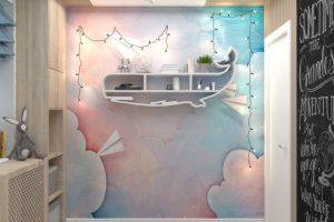 Дизайн маленькой детской комнаты