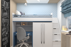 Дизайн маленькой детской комнаты