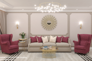 Гостиная неоклассика