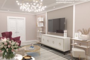 Гостиная неоклассика