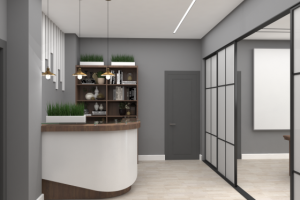 Дизайн проект интерьера офиса