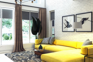 Гостиная в частном доме