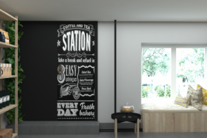 Дизайн проект небольшого магазина чая