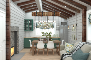 Дизайн проект предбанника