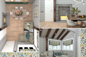 Дизайн проект предбанника