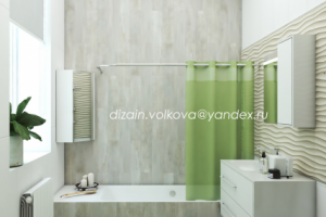 Ванна бежевая