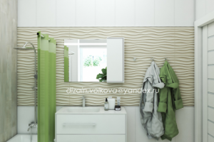 Ванна бежевая