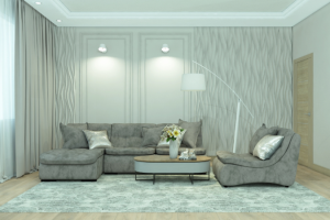 кухня-гостиная в частном доме