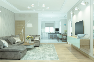 кухня-гостиная в частном доме