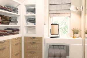 Гардеробная в частном доме