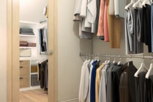 Гардеробная в частном доме