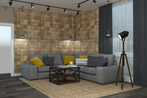 Кухня гостиная вариант 3