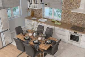 Кухня гостиная вариант 1