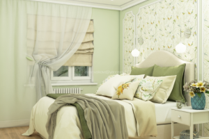 Спальня в натуральных оттенках 2