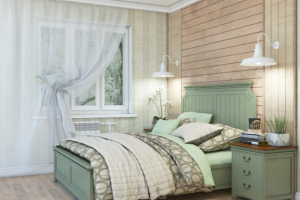 Спальня в натуральных оттенках 1