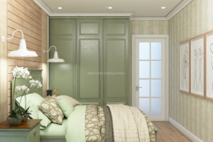 Спальня в натуральных оттенках 1