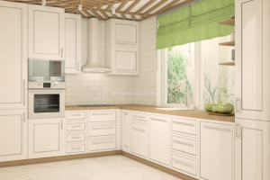 кухня дом брус