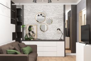 Гостиная light loft