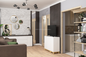 Гостиная light loft