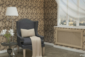 Визуализация экрана для радиаторов в интерьере